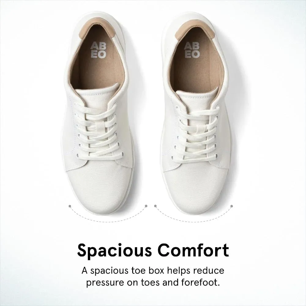 ABEO Addie Women's Metatarsal Fashion Sneakers with High Arch Support, Comfortable Fashion Sneakers for Metatarsalgia, Ball of Foot Pain Relief with Removable Metatarsal Pad - Casual Shoes
