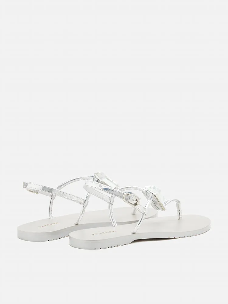 Annabel Diamante T-Bar Sandals