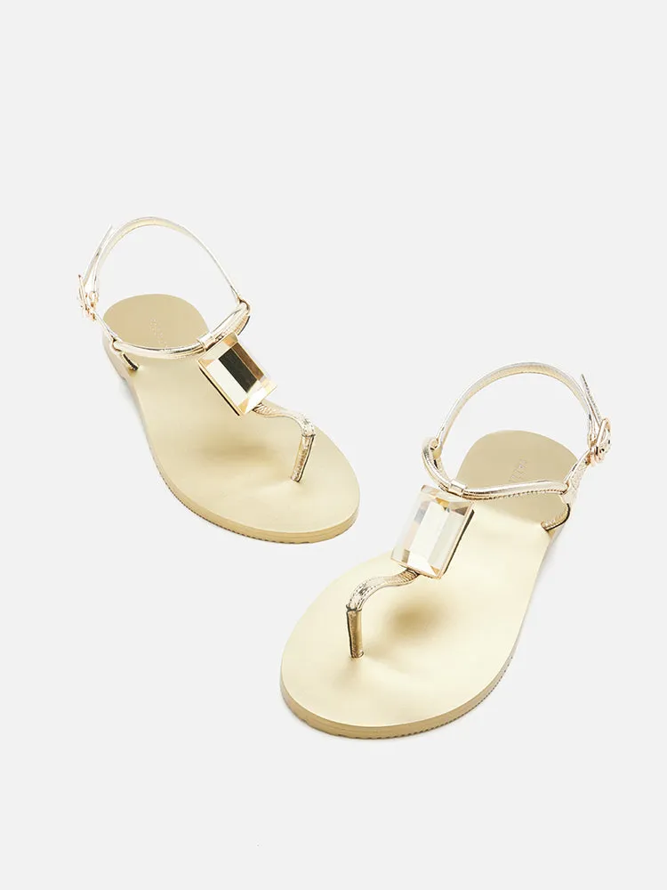 Annabel Diamante T-Bar Sandals