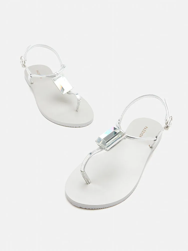 Annabel Diamante T-Bar Sandals