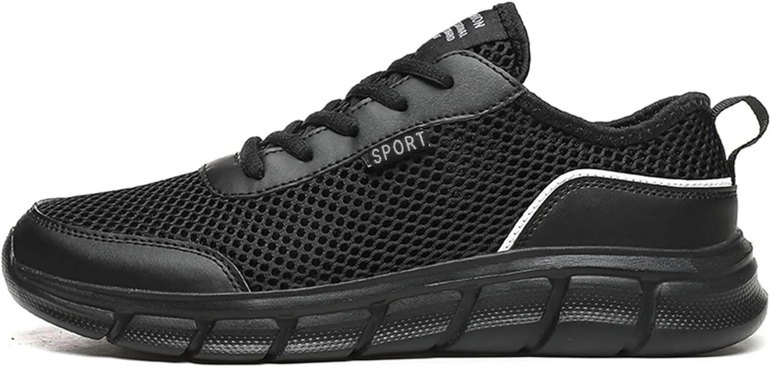 Arch Support Fitness Sneaker for Men Lightweight Breathable Walking Shoe Gym Tennis Sport Jogging Walking Shoes