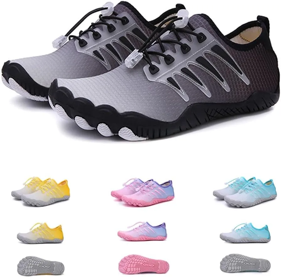 Barefoot Shoes Women Men, Hike Footwear Waterproof Trail Running Healthy & Non-Slip Arch Support Breathable Shoes