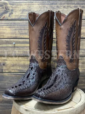 Black Jack BR2050-V4 Mens Snapping Turtle Western Boot Dark Brown