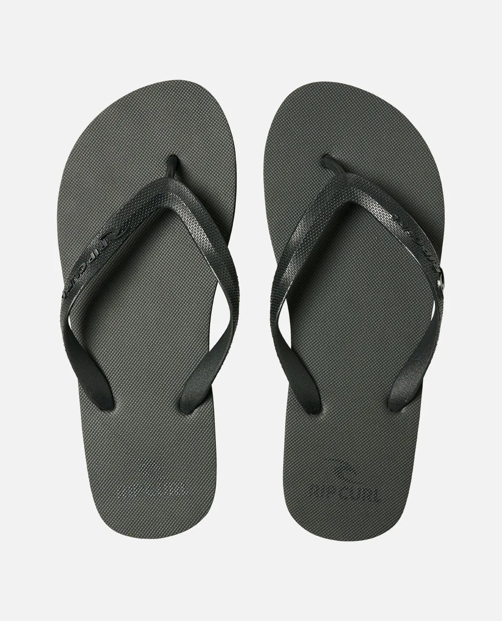 Brand Logo Bloom Open Toe Sandals - Black