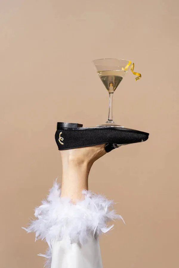 BY PAIGE - NEEDLEPOINT LOAFER IN MARTINI