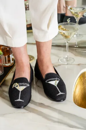 BY PAIGE - NEEDLEPOINT LOAFER IN MARTINI