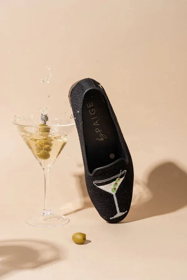 BY PAIGE - NEEDLEPOINT LOAFER IN MARTINI