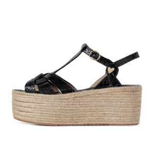 Cameron Espadrilles - Black [ No Return - No Exchange]