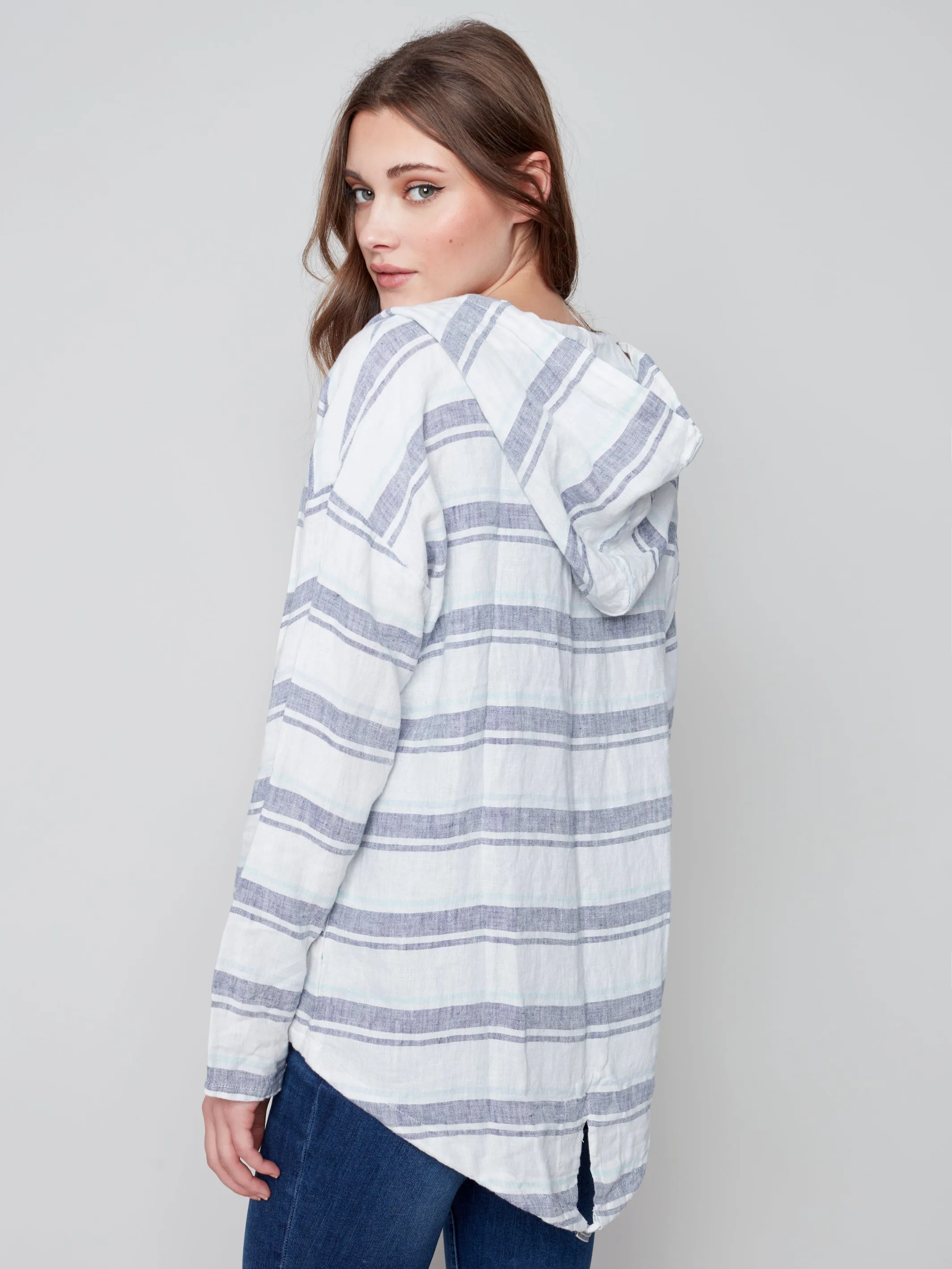 Charlie B Spring/Summer 2023-C6166-592B-Jacket-Nautical