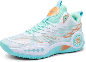 CJSPORX Women Men Basketball Shoes Non Slip Breathable Outdoor Fashion Unisex Sneakers