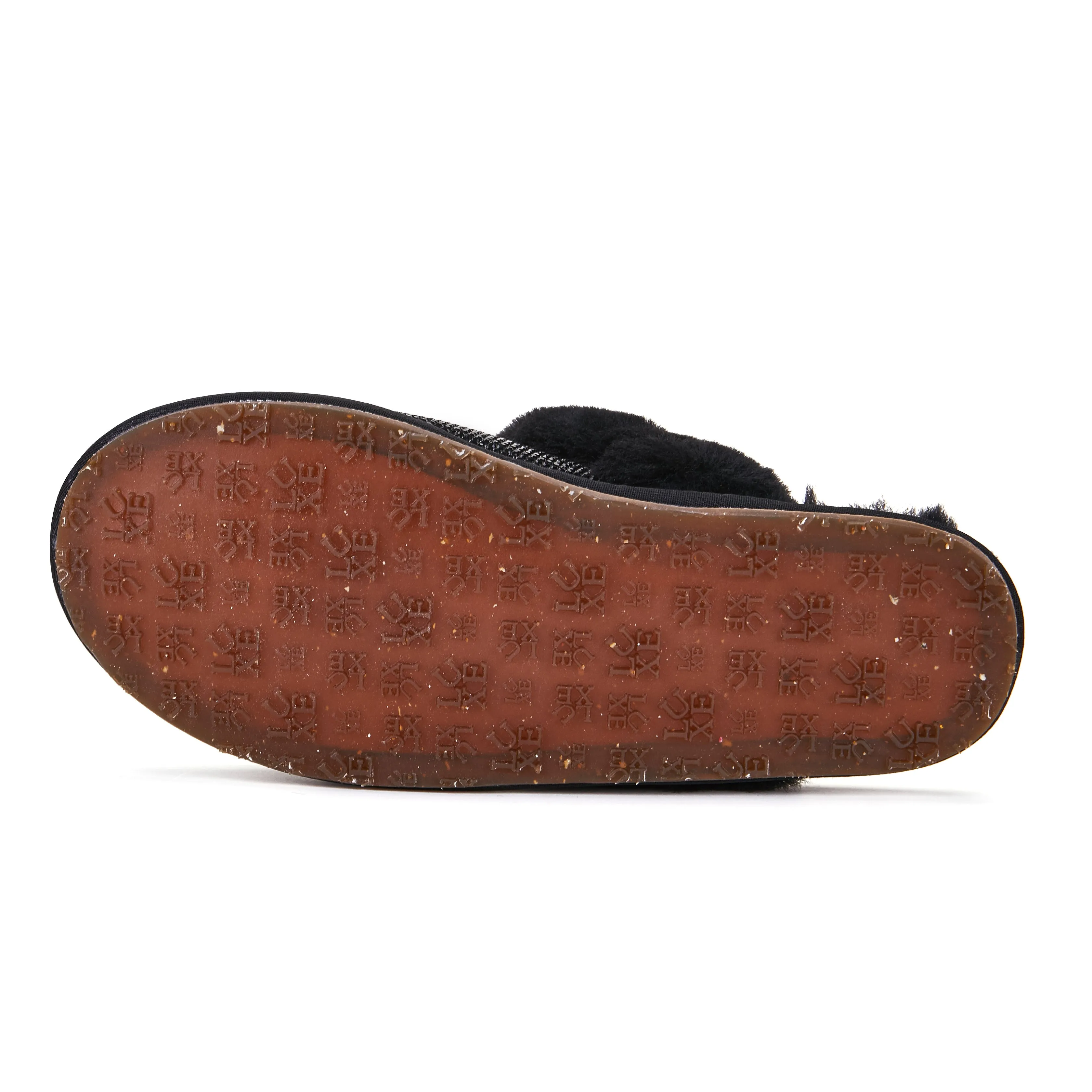 CLOSED MULE GLITTER BLACK