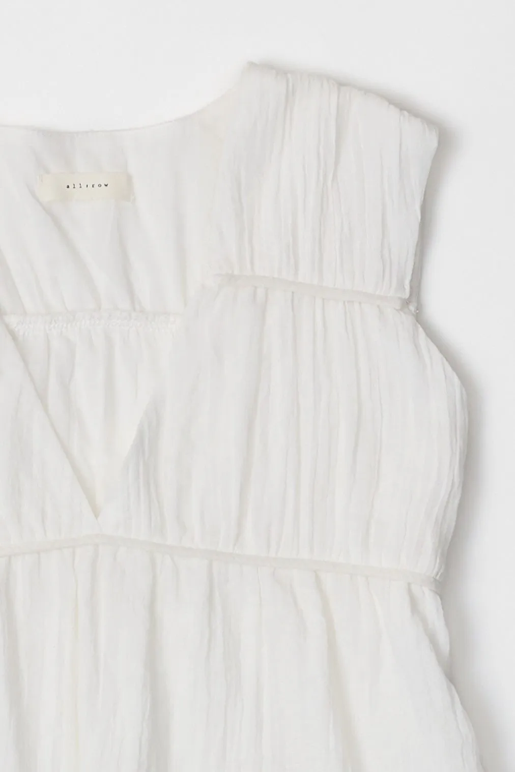 CORA PANELED COTTON TOP