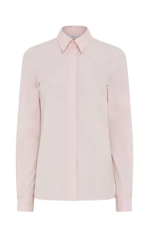 Cruz Shirt in Pale Blush Sea Island Cotton