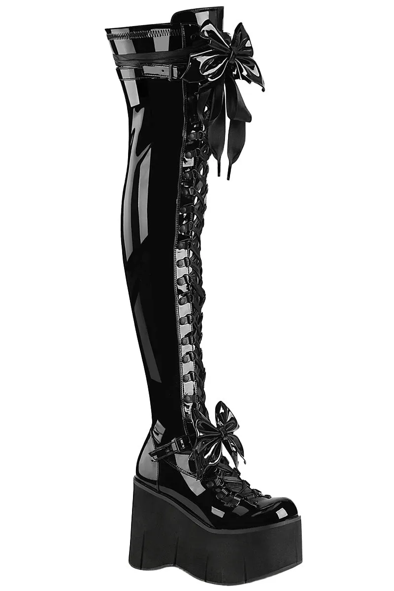 DemoniaCult KERA 303 Patent Boots