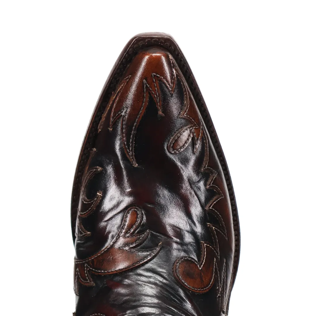 Emilio Leather Boot - Cognac/Cognac - DP3162
