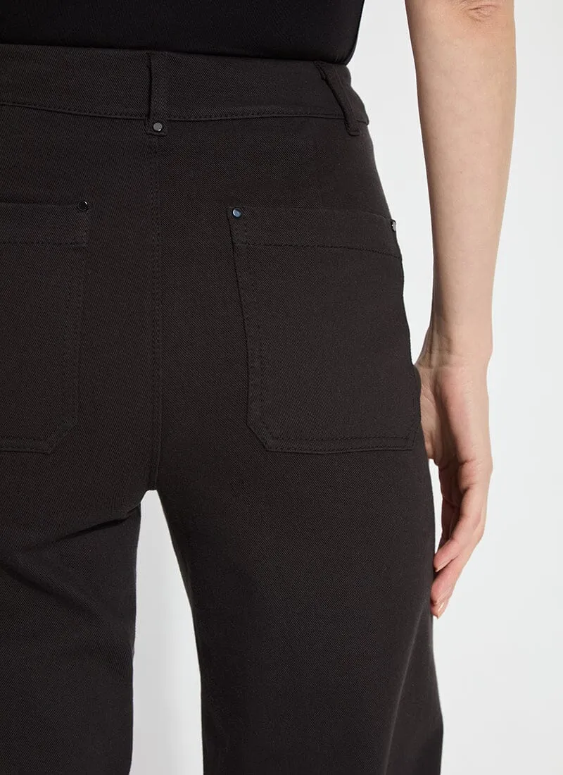 Erin High Waist Wide Leg Jeans | Black