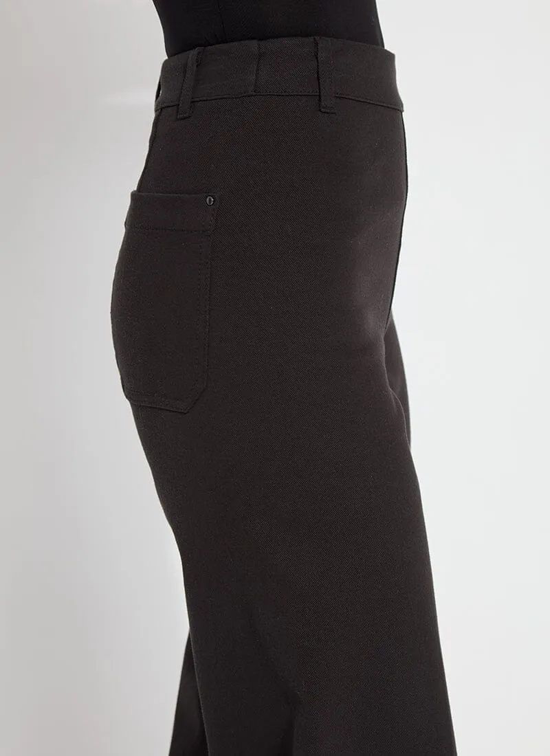 Erin High Waist Wide Leg Jeans | Black