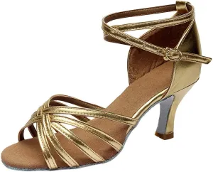 Fashion Latin Dancing Shoes Women Ballroom Dance Sandals Prom Women's Sandals Colorful Sandals for Women Wedge
