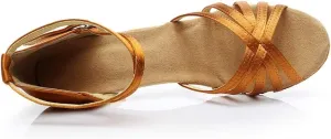 Fashion Latin Dancing Shoes Women Ballroom Dance Sandals Prom Women's Sandals Colorful Sandals for Women Wedge