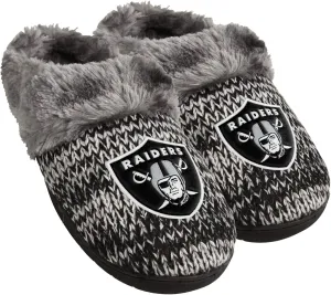 FOCO Womens NFL Team Logo Peak Slide Slippers