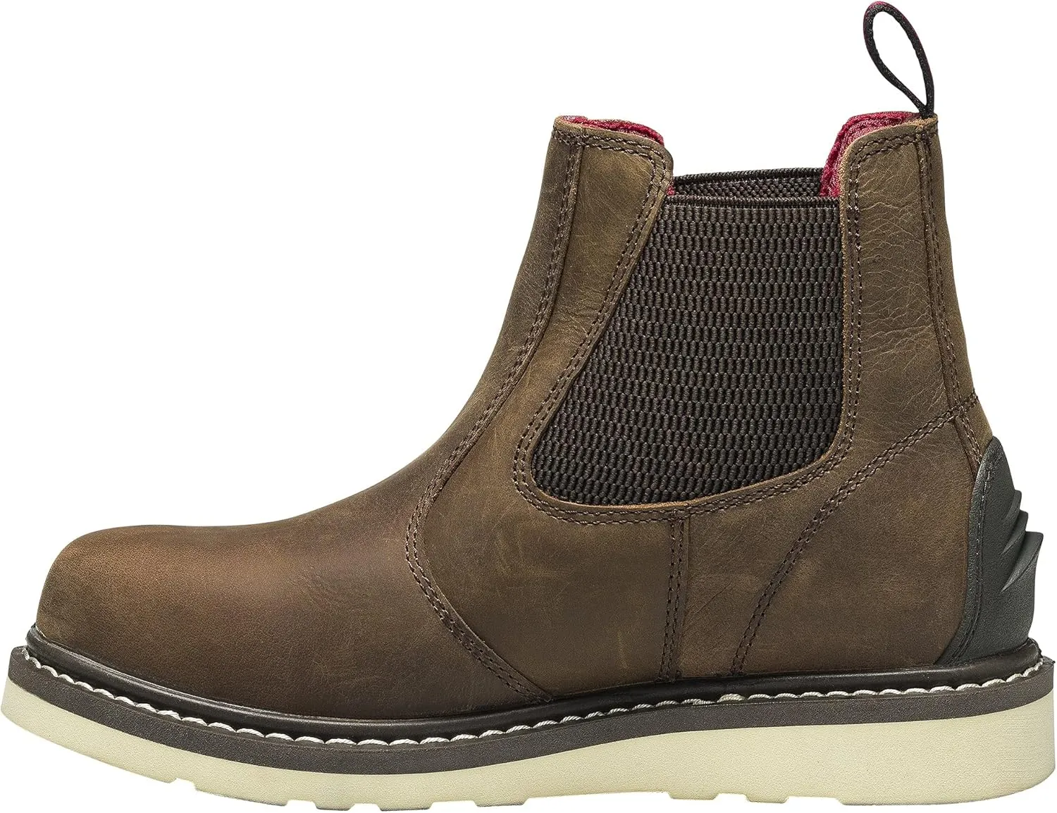 FSI FOOTWEAR SPECIALTIES INTERNATIONAL Men's Leather Wedge 6" Soft Toe Waterproof Puncture Resistant Eh Work Boot