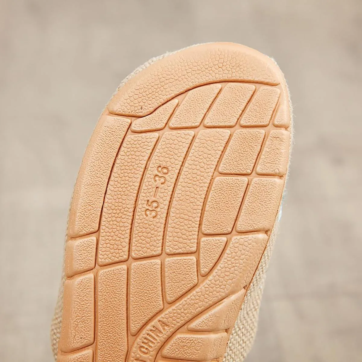 Gaolinci Linen Embroidered Slippers, Breathable Summer Home Slippers, Mens and Womens Sandals