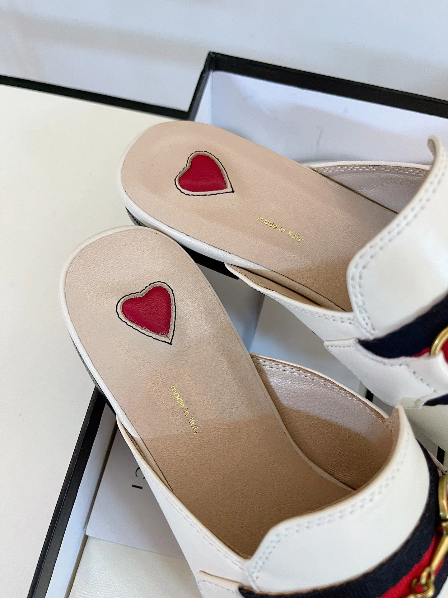 GG SLIPPER PRINCETOWN BEIGE