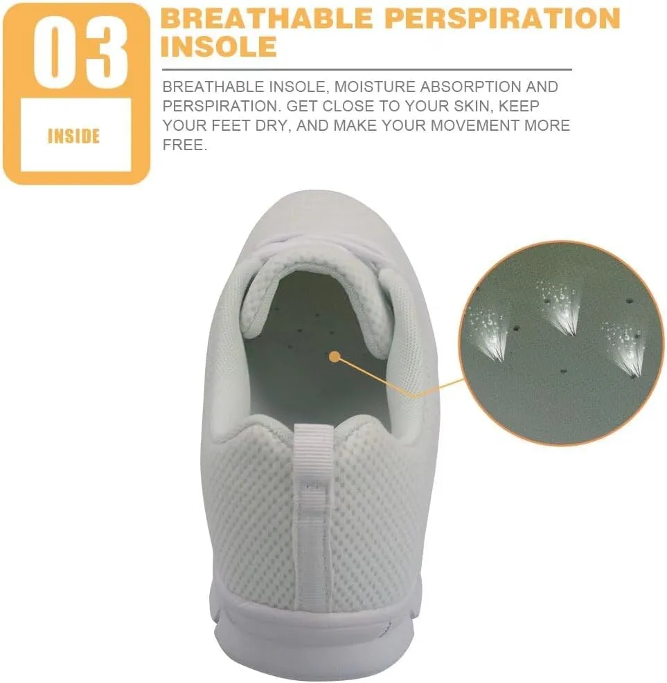 GIFTPUZZ Running Shoes for Women Men Athletic Mesh Breathable Casual Sneakers Lightweight Walking Shoes