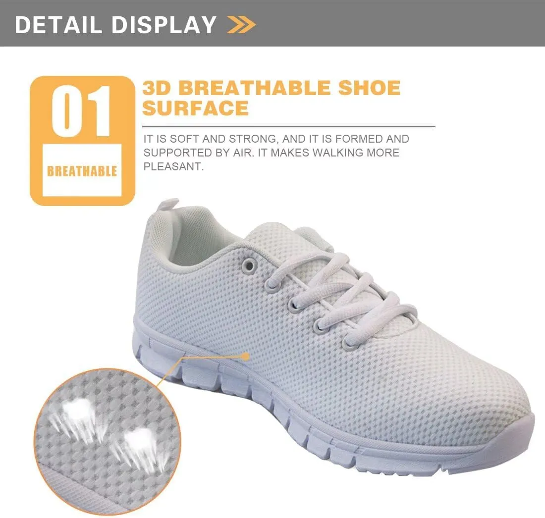 GIFTPUZZ Running Shoes for Women Men Athletic Mesh Breathable Casual Sneakers Lightweight Walking Shoes