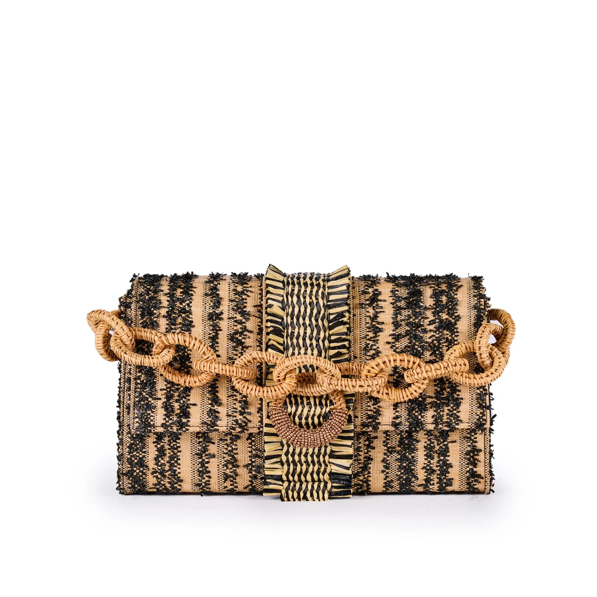 GINGER Bag Black & Natural