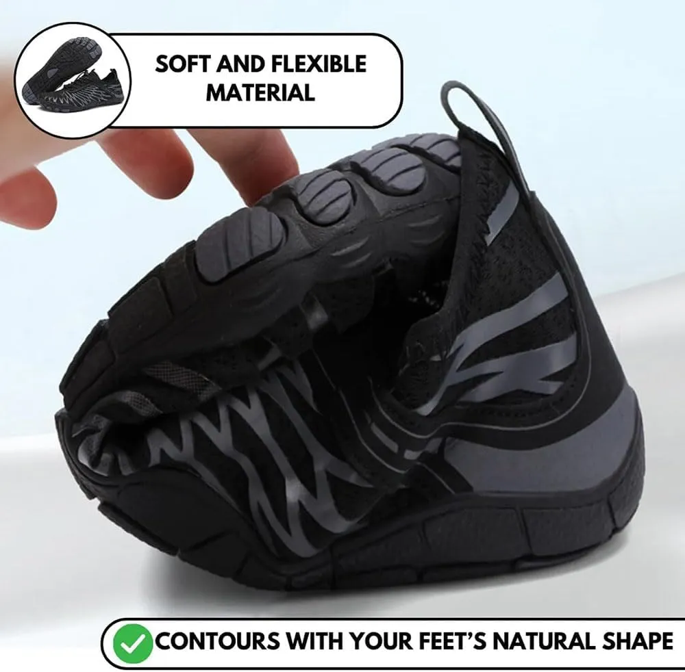 Grounded Barefoot Footwear for Women Men Neuropathy, Grounding Shoes for Womens Mens, Lightweight Non-Slip Hike Barefoot Footwear Shoes