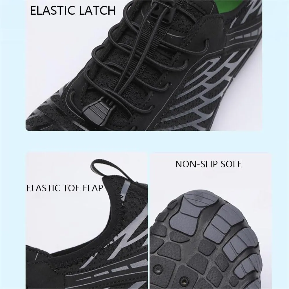 Grounded Barefoot Footwear for Women Men Neuropathy, Grounding Shoes for Womens Mens, Lightweight Non-Slip Hike Barefoot Footwear Shoes