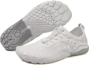 Grounded Barefoot Footwear for Women Men Pro Barefoot Shoes Hike Walking Quick-Dry Aqua Slip-on Sneaker Wide Toe Water Shoe Lightweight Breathable Shoes Waterproof Trail Running Healthy Sneaker