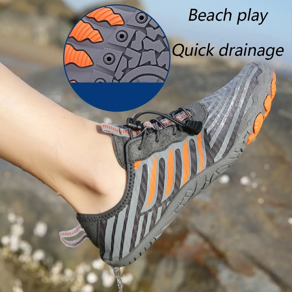 Groundedfootwear for Women Men with Neuropathy, 2024 New Upgrade Comfortable Lightweight Non-Slip Water Shoes Wide Toe Box