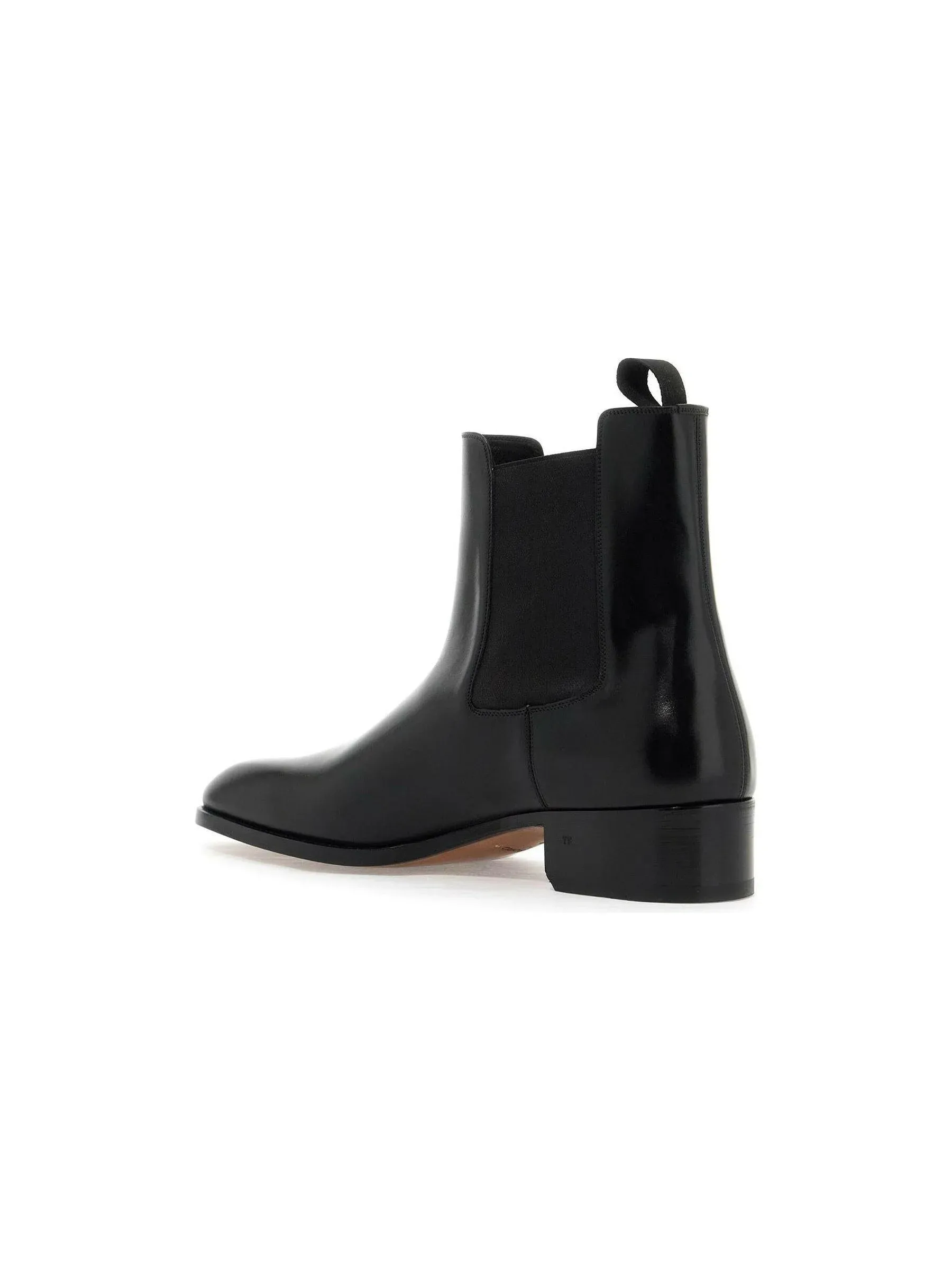 Hainaut Burnished Leather Chelsea Boots