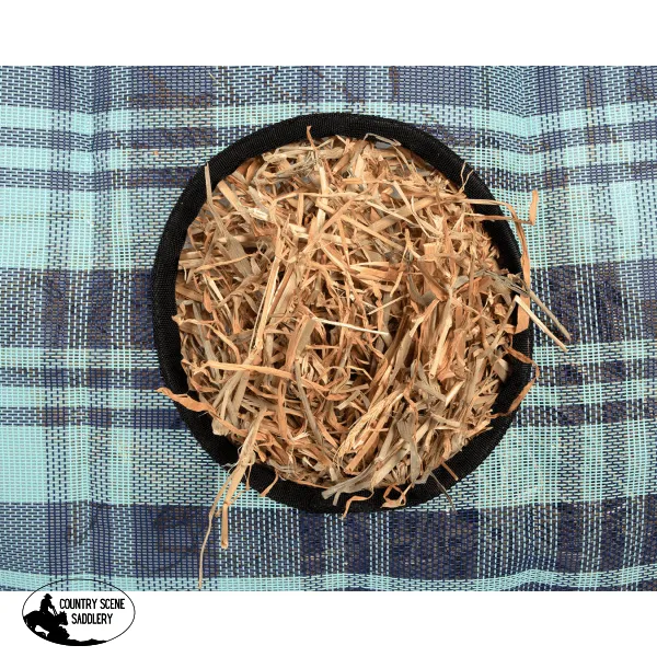 Hay Bag Feeder PVC Mesh - Turquoise