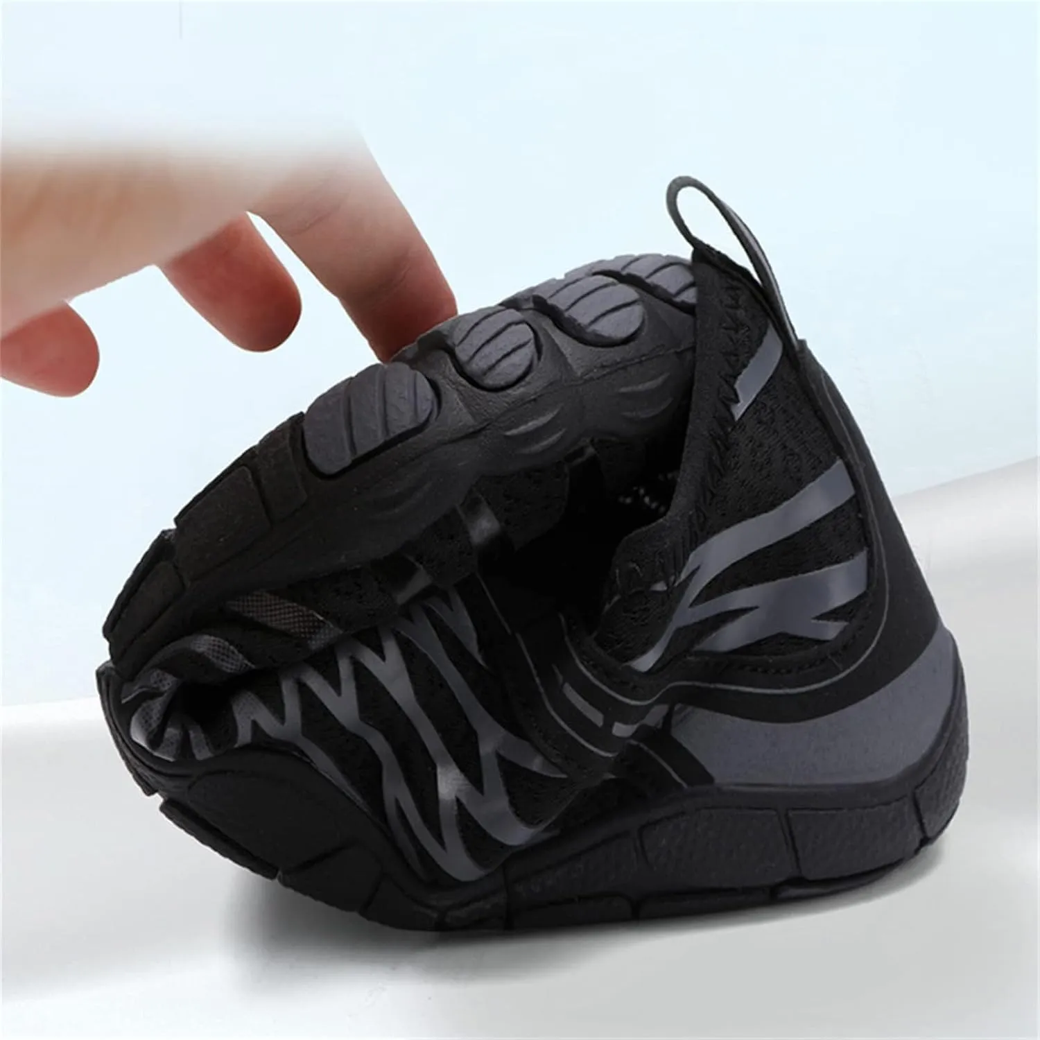 Hike Barefoot Shoes Unisex Waterproof Water Shoes Athletic Jogging Sneakers Gym Workout Footwear with Non-Slip Sole