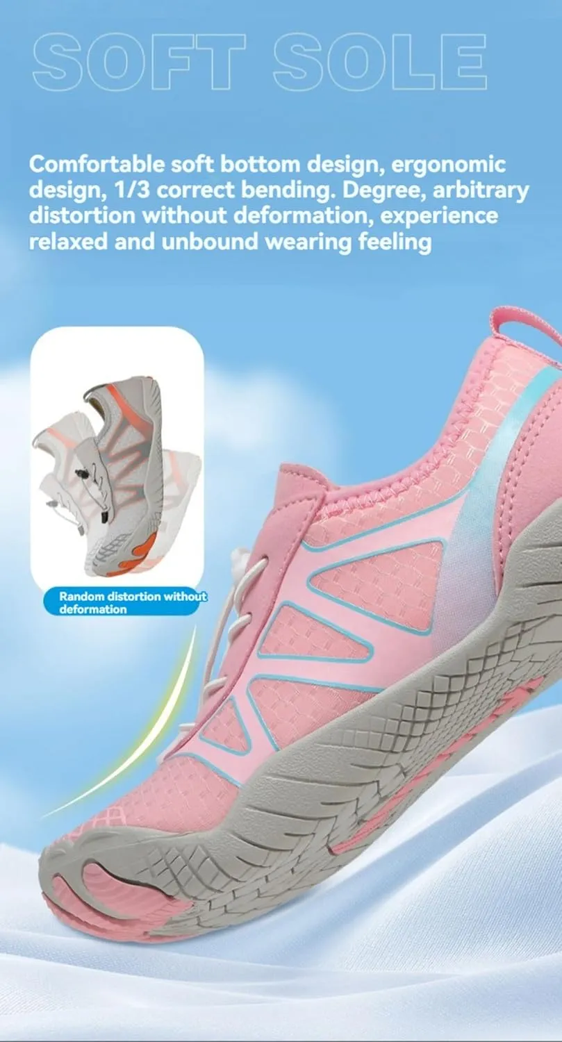 Hike Barefoot Shoes Women Men Pro Barefoot Shoes with Wide Toe Box Grounded Footwear Barefoot Shoes Healthy & Non-Slip Barefoot Shoes Unisex Athletic Outdoor Hiking Footwear Hiking Walking Shoes