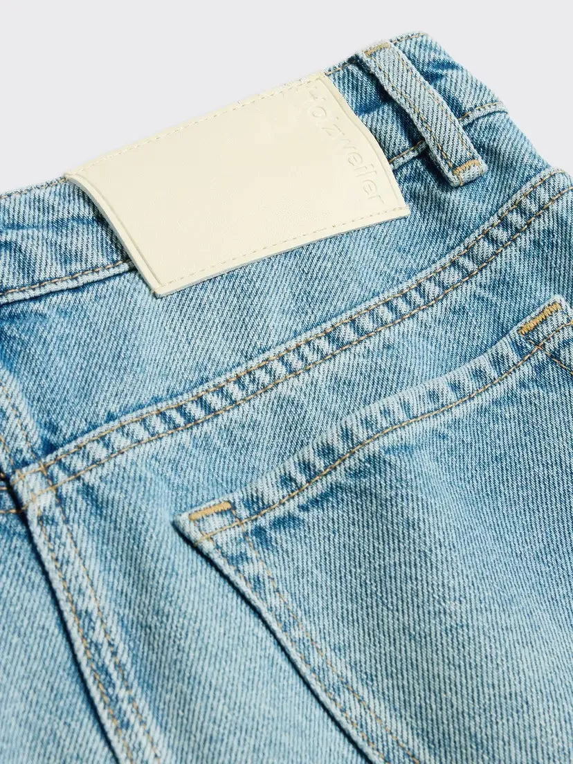 HOLZWEILER DENIM LONG SKIRT LT. BLUE