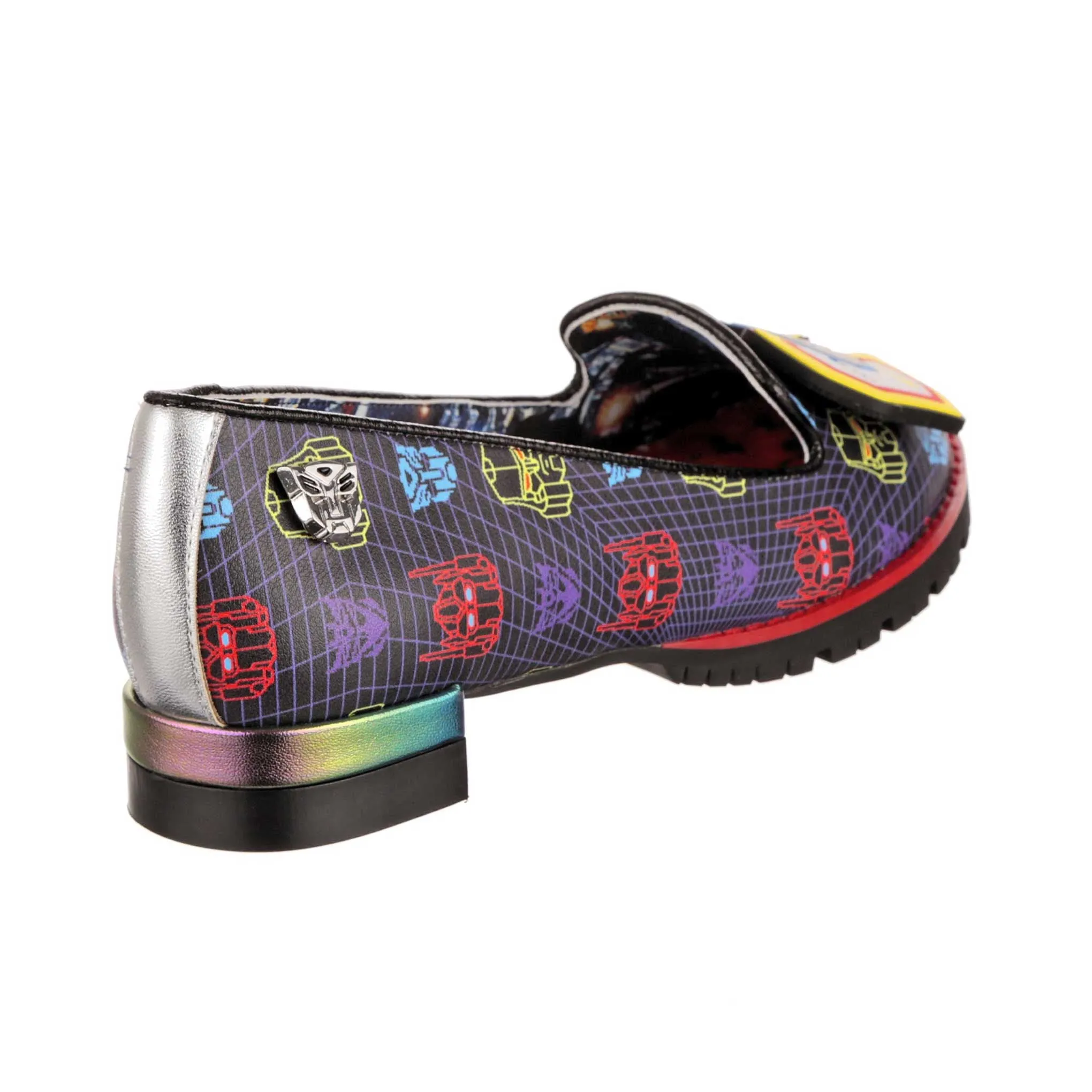 Irregular Choice Womens Transformers Turn it Up Shoe - Black