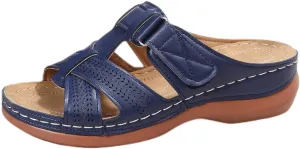 Ladmiple Sandals Women Dressy Summer Flat Arch Support Orthopedic Flip Flops Soft Comfortable Walking Orthotic Slides 2024