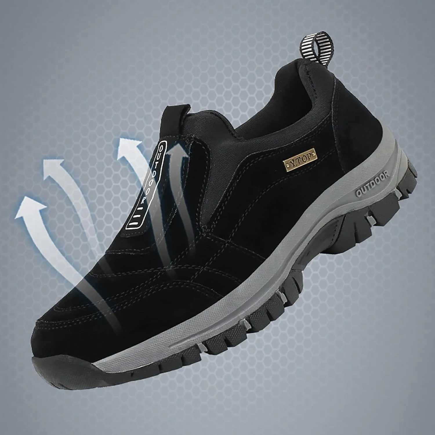 Lightweight Shoes Men's Foreign Trade Mountaineering Shoes Men's Spring and Summer Outdoor Slip Off Road