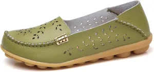 Loafer Casual Flats for Women Penny Comfort Slip On Shoes Wide Width Walking Orthopedic Loafers Comfortable Moccasins Breathable Lightweight Round Toe Nurse Loafer Driving Walking Flat Work Shoes