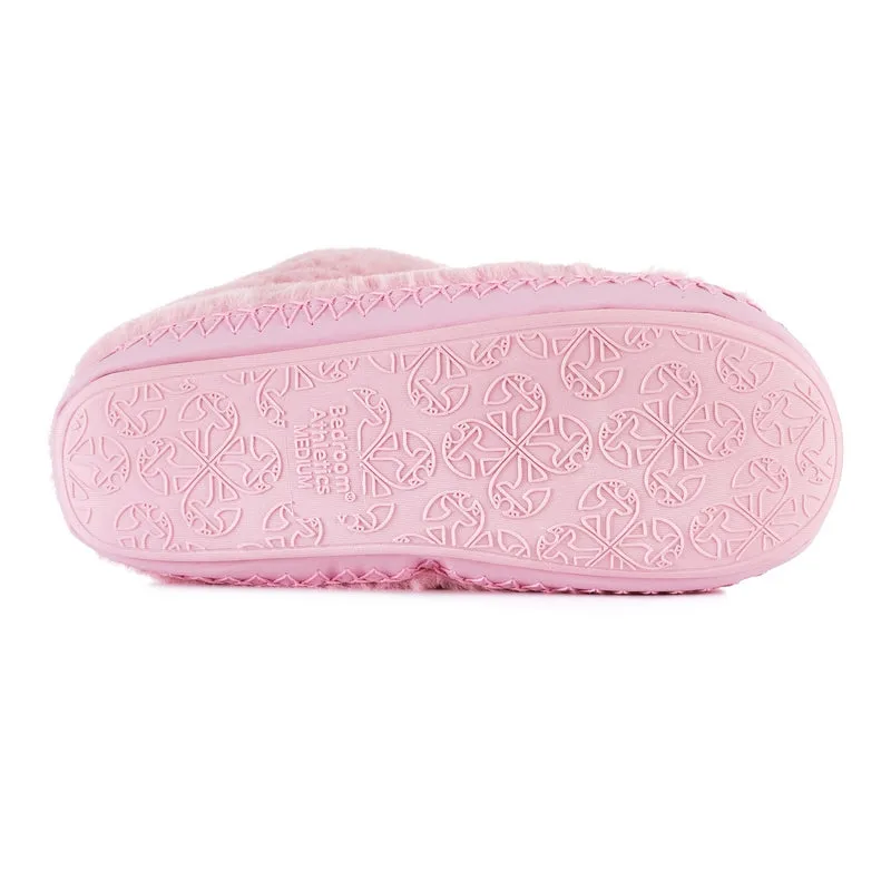 Marilyn - Classic Faux Fur Slipper Boot - Pink
