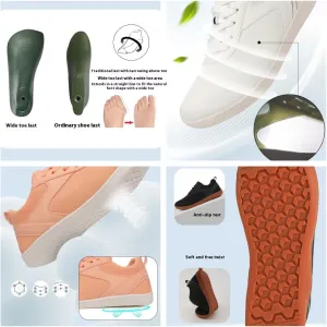 Men's Canvas Sneakers Breathable Low-Top Lace-Up Shoes with Non-Slip Sole Casual Fashion - Breathable Mesh Shoes for Men