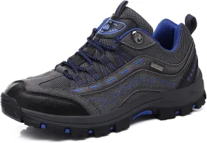 Men's Hiking Shoes, Hunting Shoes, Outdoor, Breathable, Lightweight, Hiking, Off-Road (Color : Dark Gray, Size : 8.5)