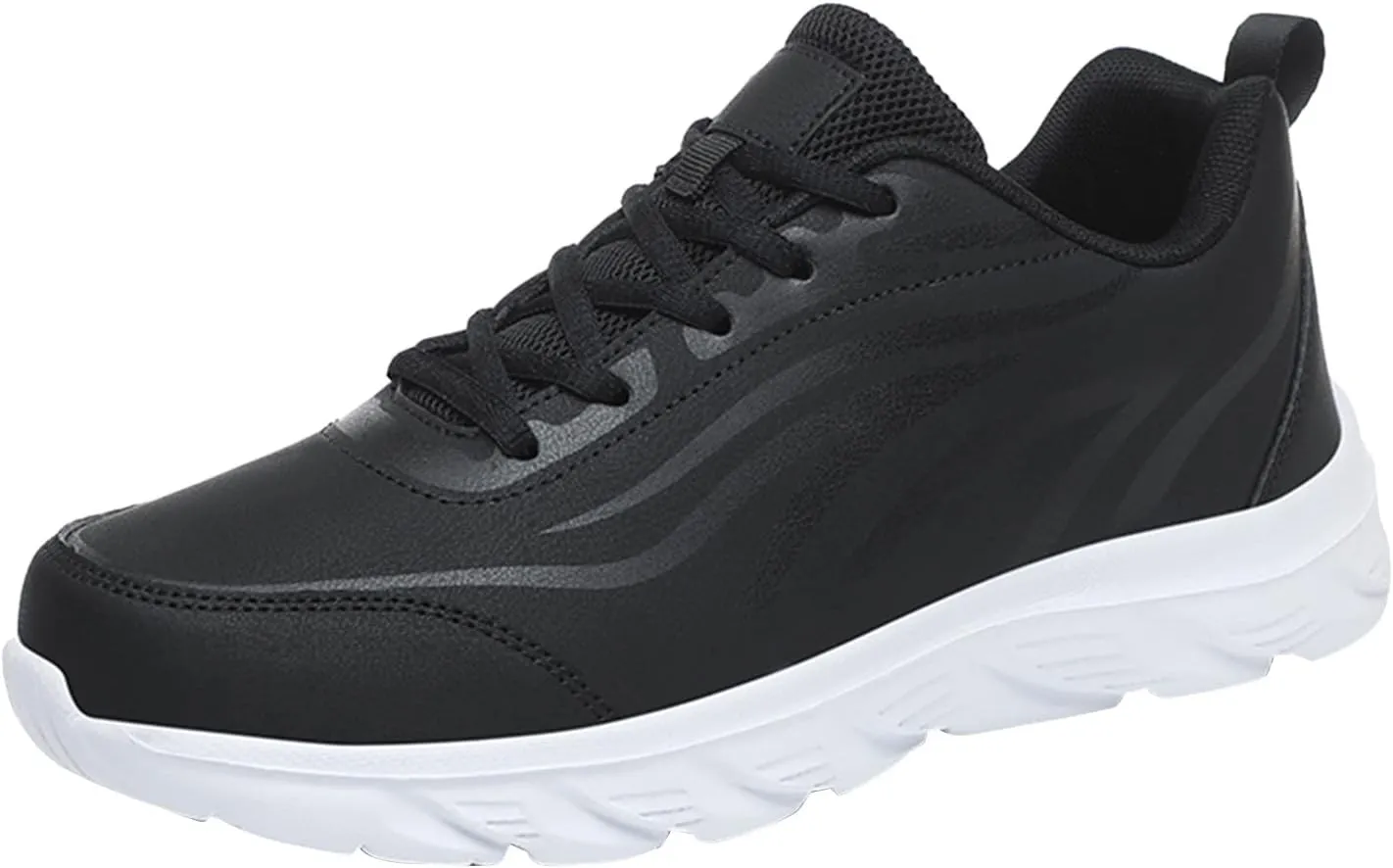 Men's Walking Shoes Men Casual Shoes Men's Sneaker Lightweight Breathable Mesh Slide Shoe Leather Sneakers for Men