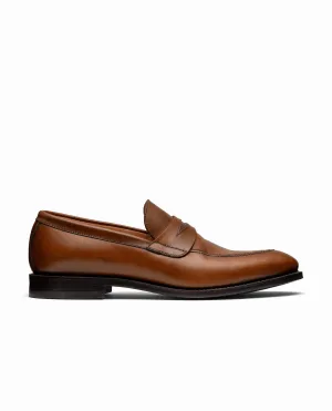 Nut Brown Polished Antique Blake Penny Loafers
