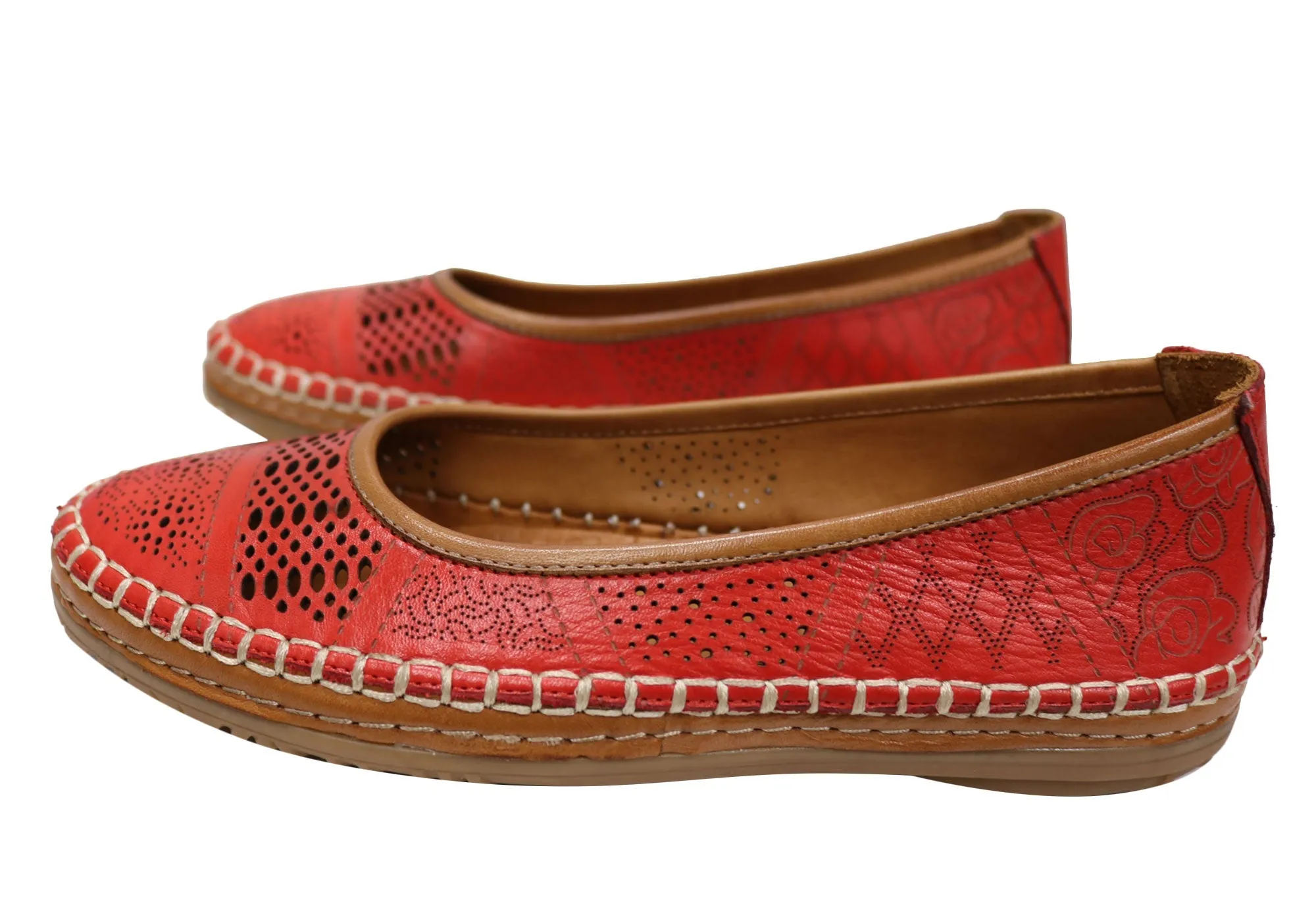 Orizonte Paige Womens European Comfortable Soft Leather Shoes