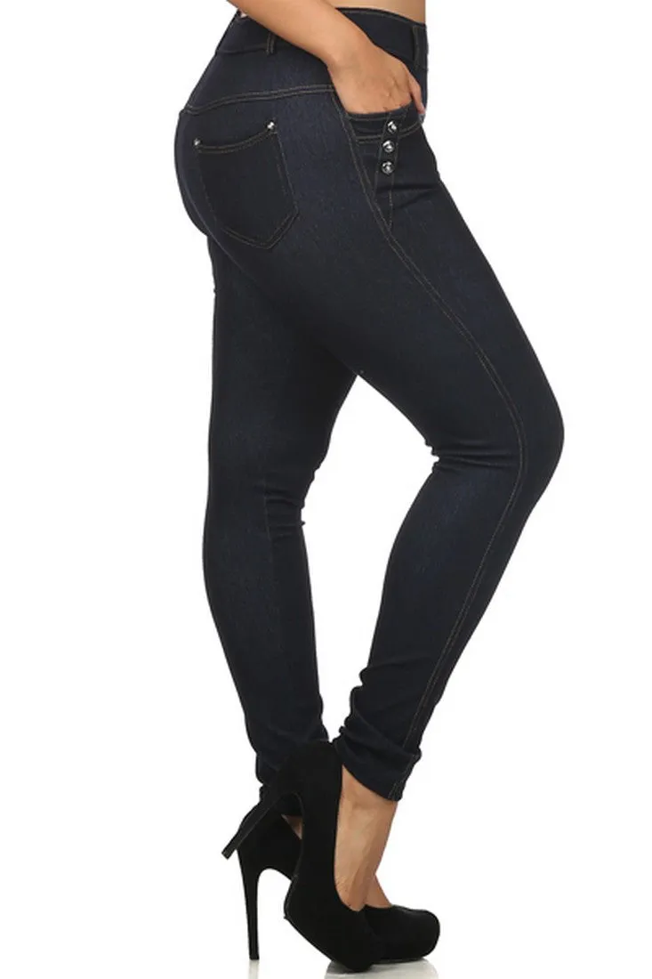 Plus Size Looking Good Jeggings